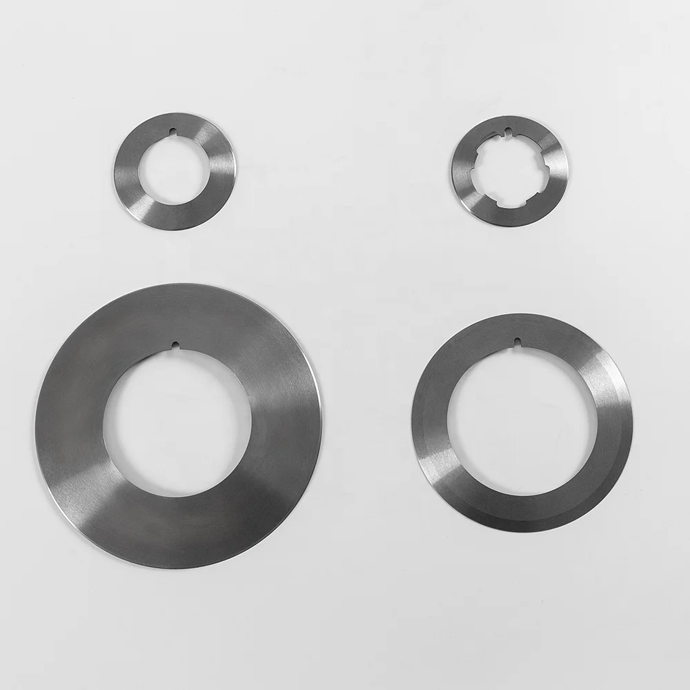 Durable Circular Disc Knife Single Bevel Dish Slitter Blade