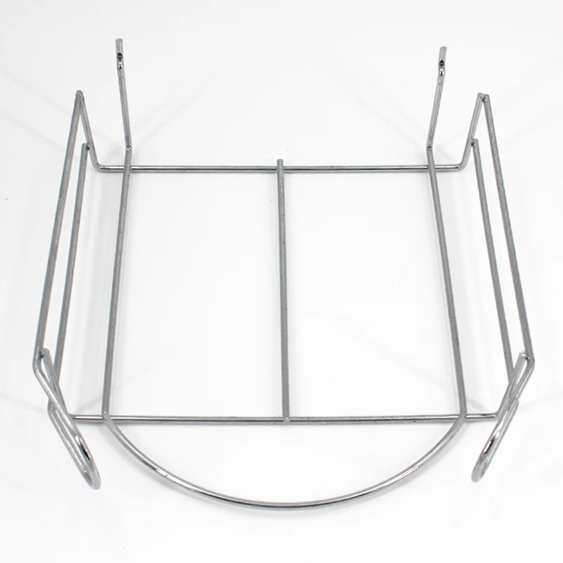 Retail Chrome 10pcs Hat Display Rack Multifunction Cap Holder For Pegboard Slatwall