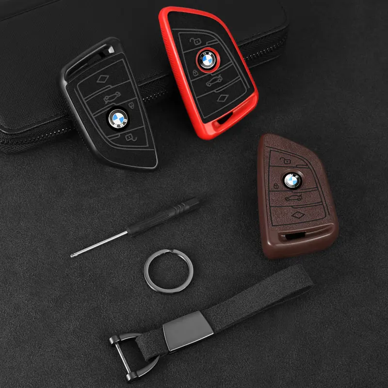 2019 Best Selling Soft TPU Smart Car Key Cover Remote Protection Case For BMW