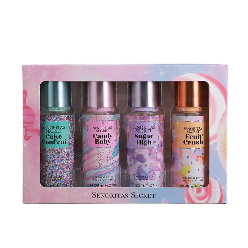 Wholesale High Quality  Body Spray Victoria Ladies Perfume Perfume set gift box