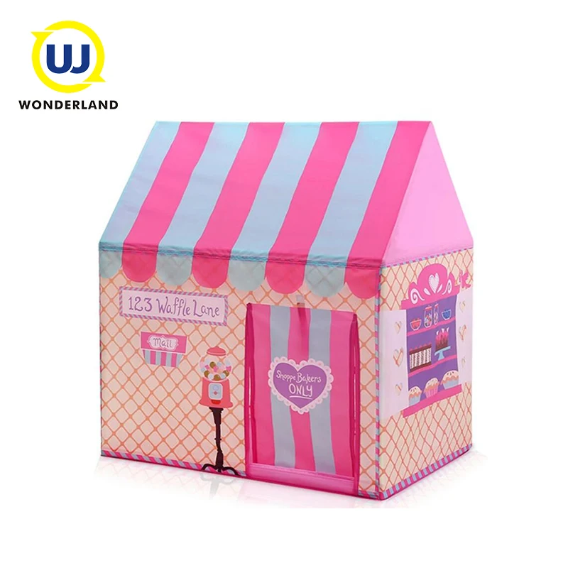 Indoor kids party tent entertainment 190T Polyester play tent house for kids