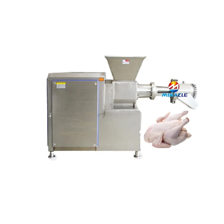 Low Temperature Industrial Chicken Goose Skeleton Bones and Meat Separator