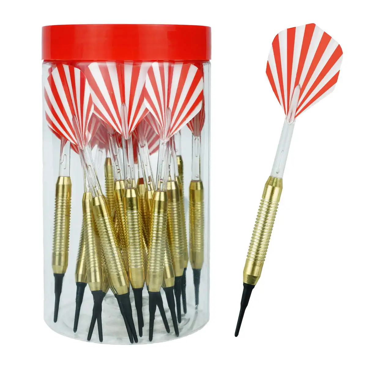 High Quality factory cheap Professional 24pcs/set brass dart sets