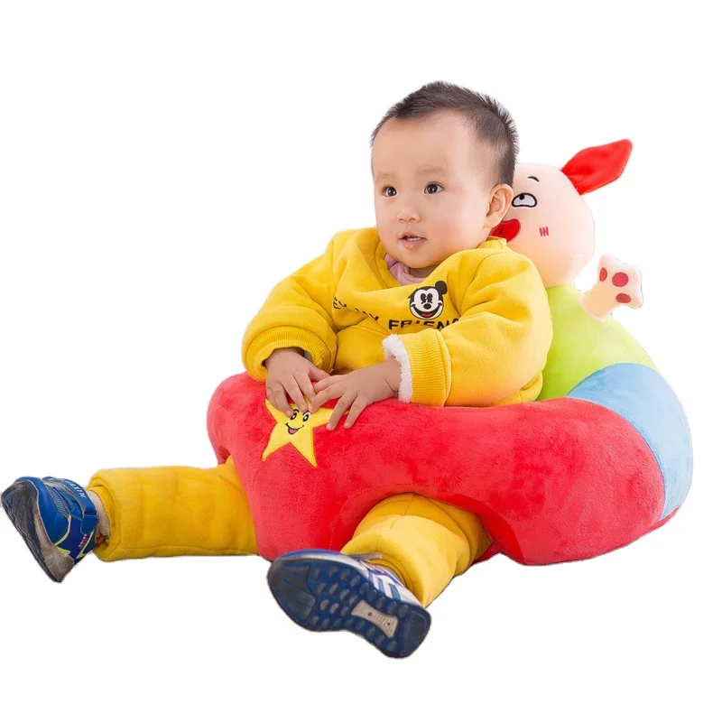 Cartoon Kids Seats Sofa Comfortable Plush Sofa Where Babies Can Eat Baby Sitting Pillow Sofa Pique Price
