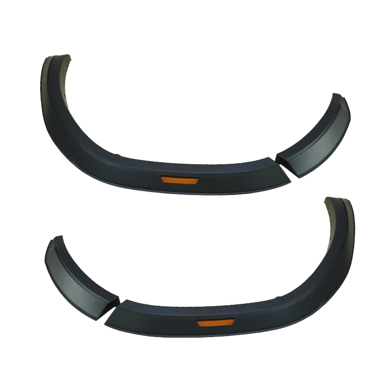 Fender Flares Wheel Arches for Toyota Hilux Revo Car Accessories Arch Wheel Eyebrow Protector/Mudguard Sticker, Black 2016-2022