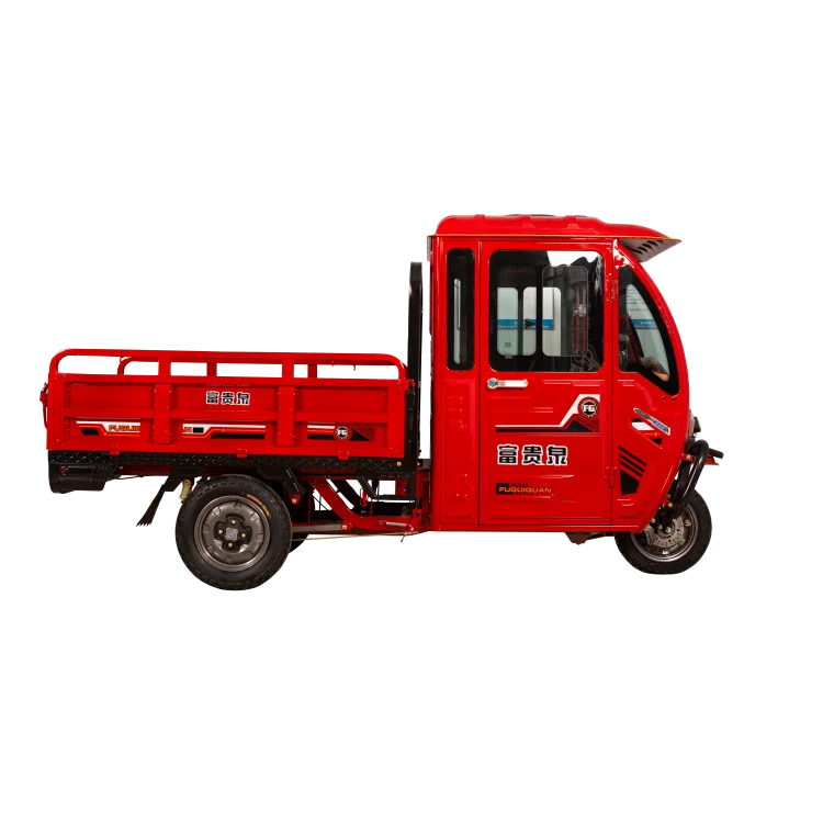 Half Enclosed Passenger and Cargo Mini Tuk with Cheap Price Heavy Loading Capacity E-scooter Wholesale Electric Cargo Bike