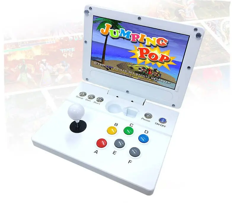 Pandora Box CX 2800 in 1 Clamshell mini arcade bartop 10.1 inches display Can save game Support add game usb gamepad 3D tekken