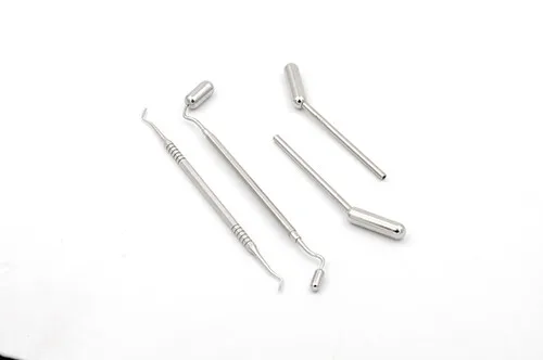 Sinowares Endodontic stainless steel Double Headed Cleaning Teeth Probe Toothpick Needle Dental Hook