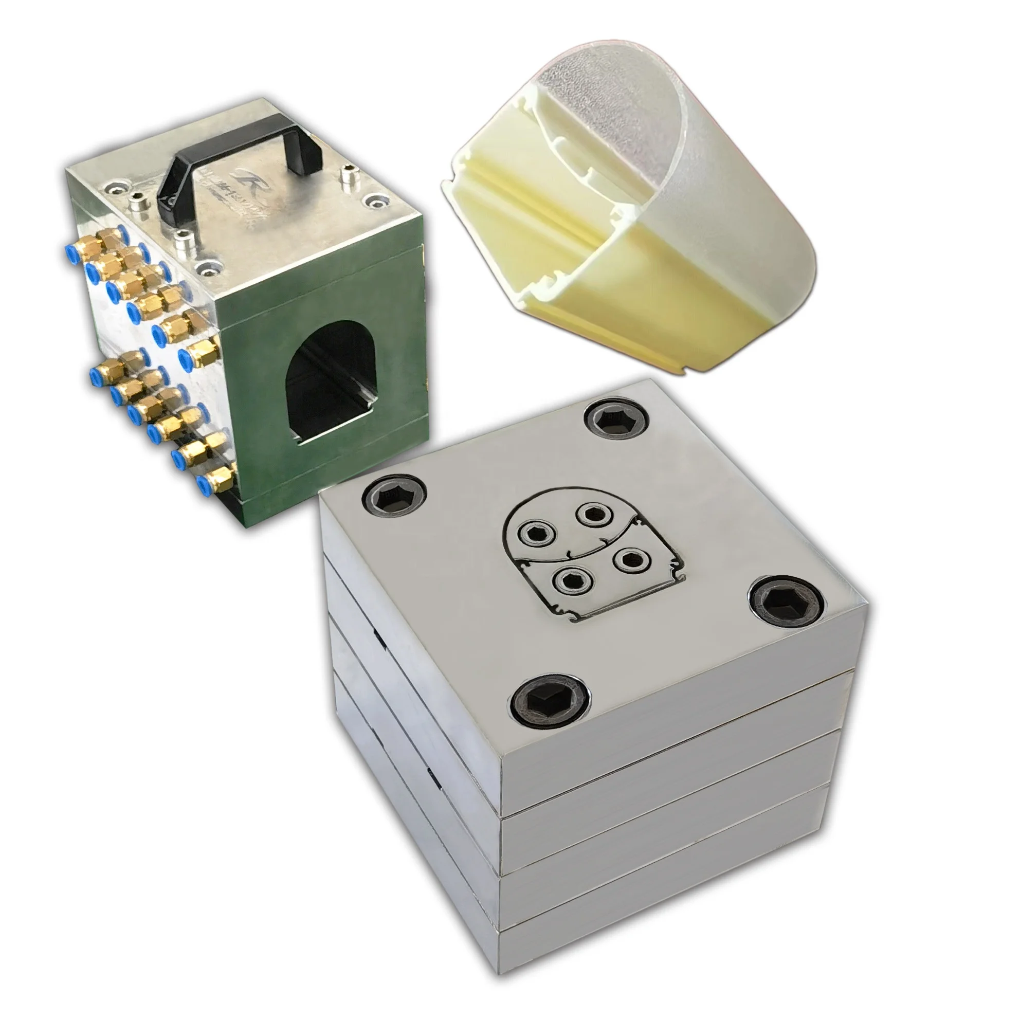 Tianrui Mould PC transparent lamp shade extrusion mold Tooling