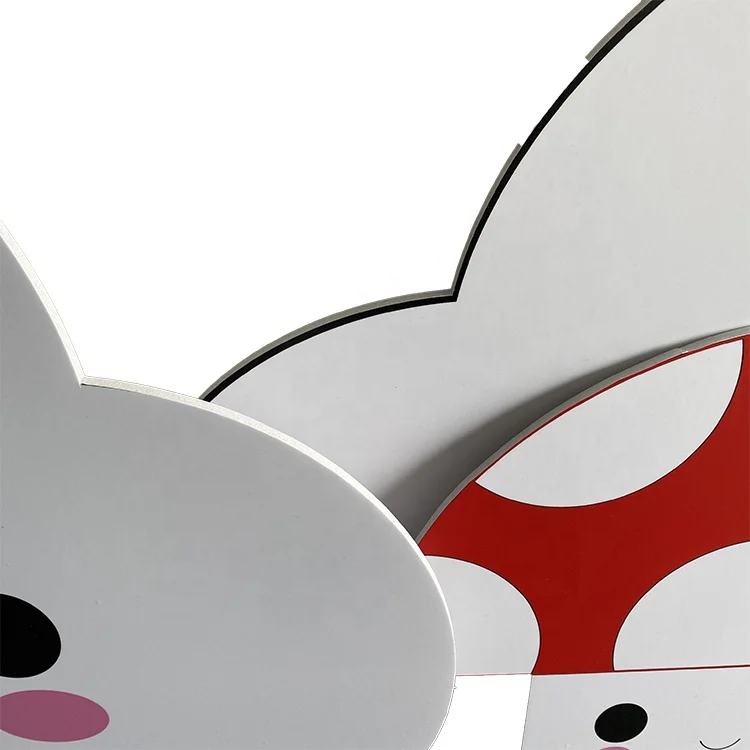 Photo Booth Props UV Printing 3 mm 5 mm Custom Printed Special Shaped PVC Board