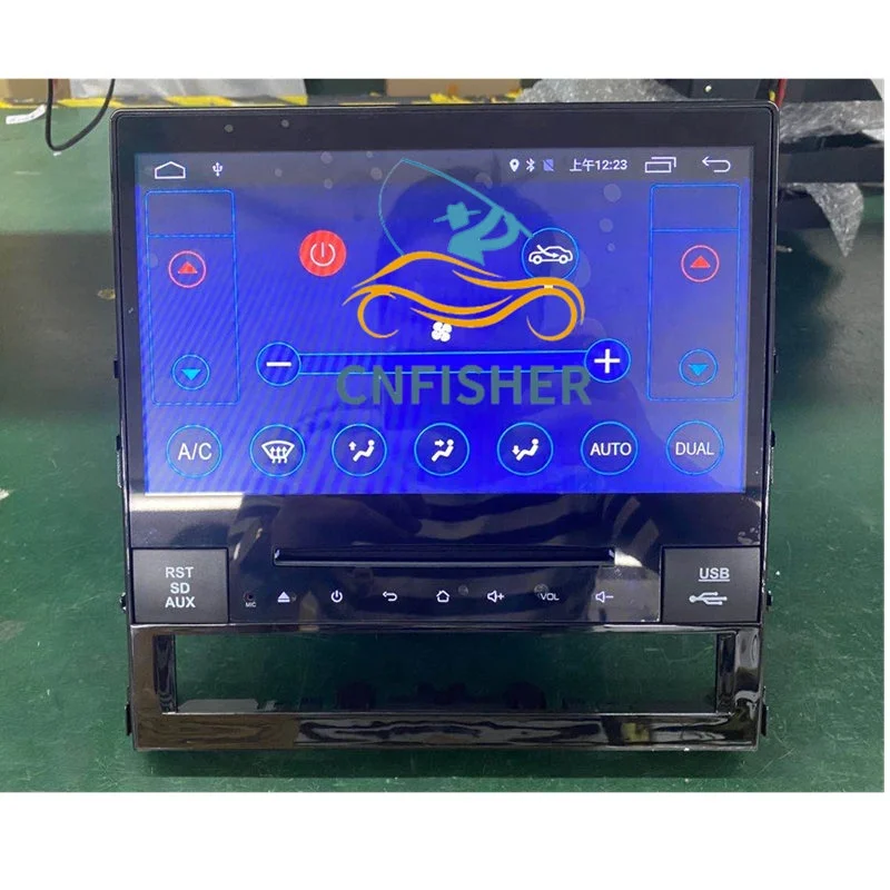 Good Android 10  LCD DVD player screen for Land cruiser  2008-2020
