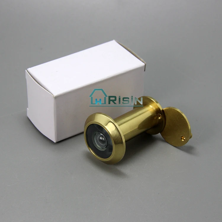 180  degree brass door peephole viewer