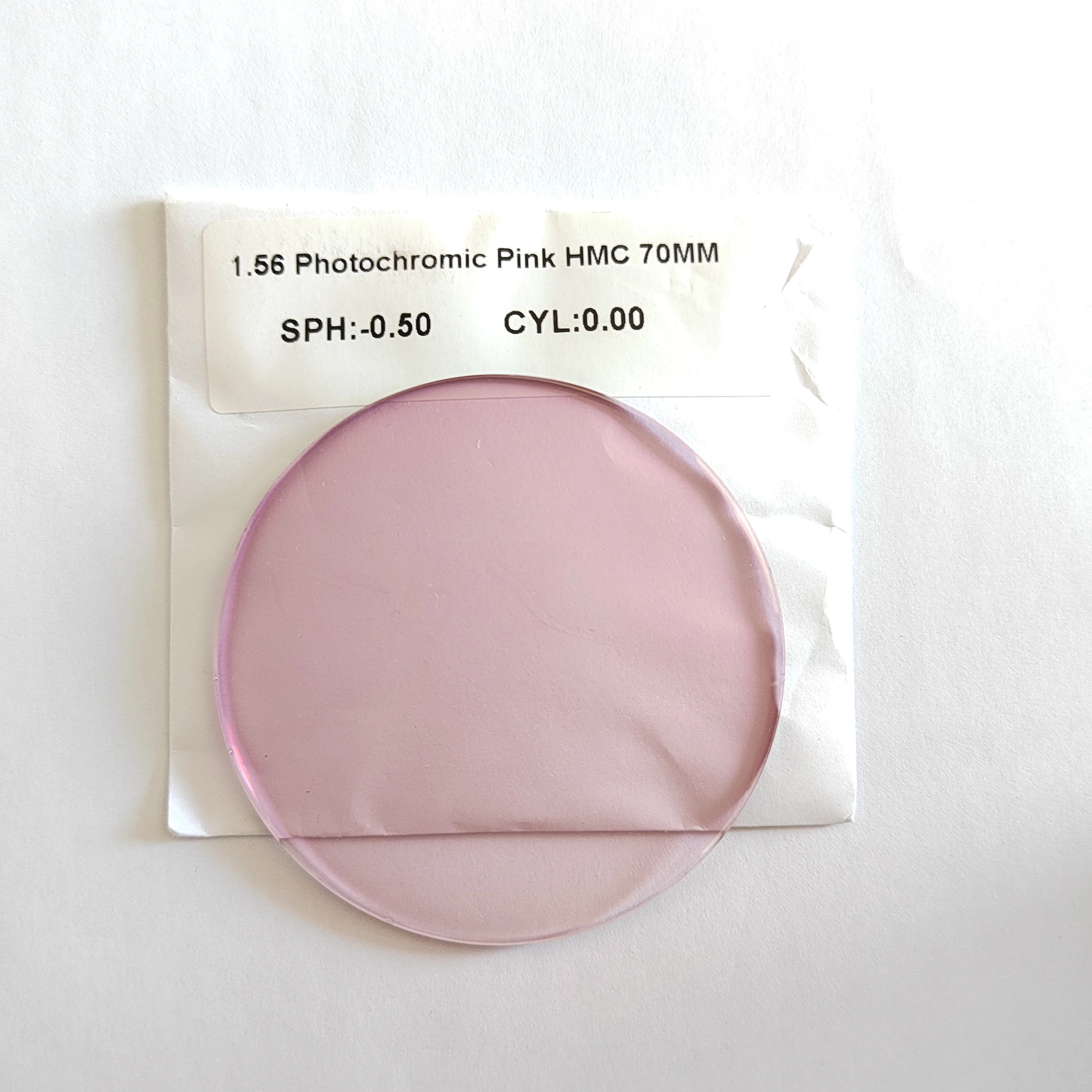 beautiful products colorful lenses 1.56 hmc photochromic optical lenses
