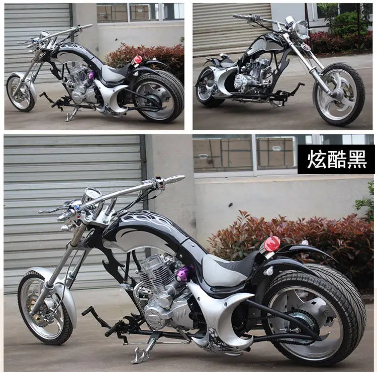 High speed adult 150CC or 250CC gasoline Chopper motorcycles euro 150cc motorcycles