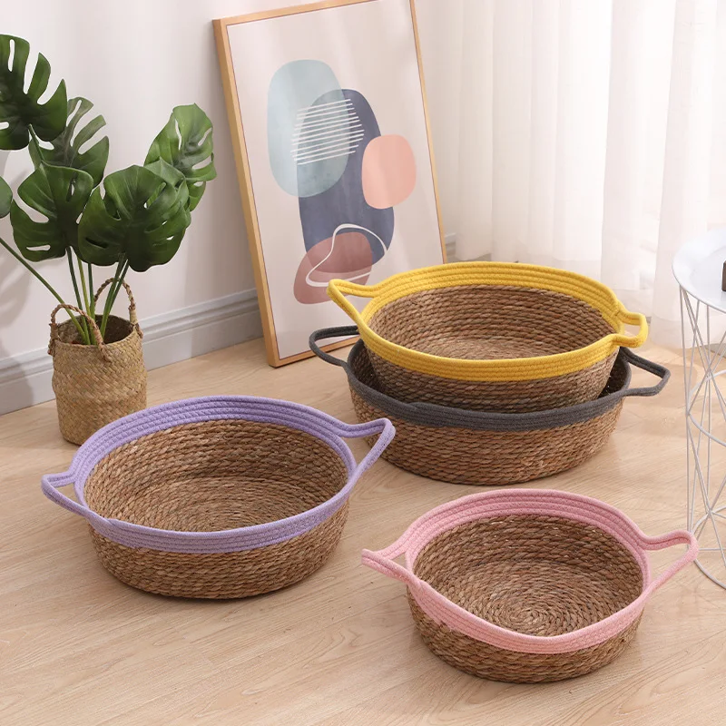 Modern Woven New Design Cotton Rope Pet Dog Bed Pet Bed Dog