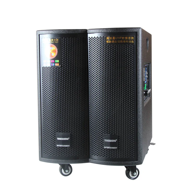 caixa de som via bluetooth 12 inch 100w tws portable bluetooth speaker with wireless microphone