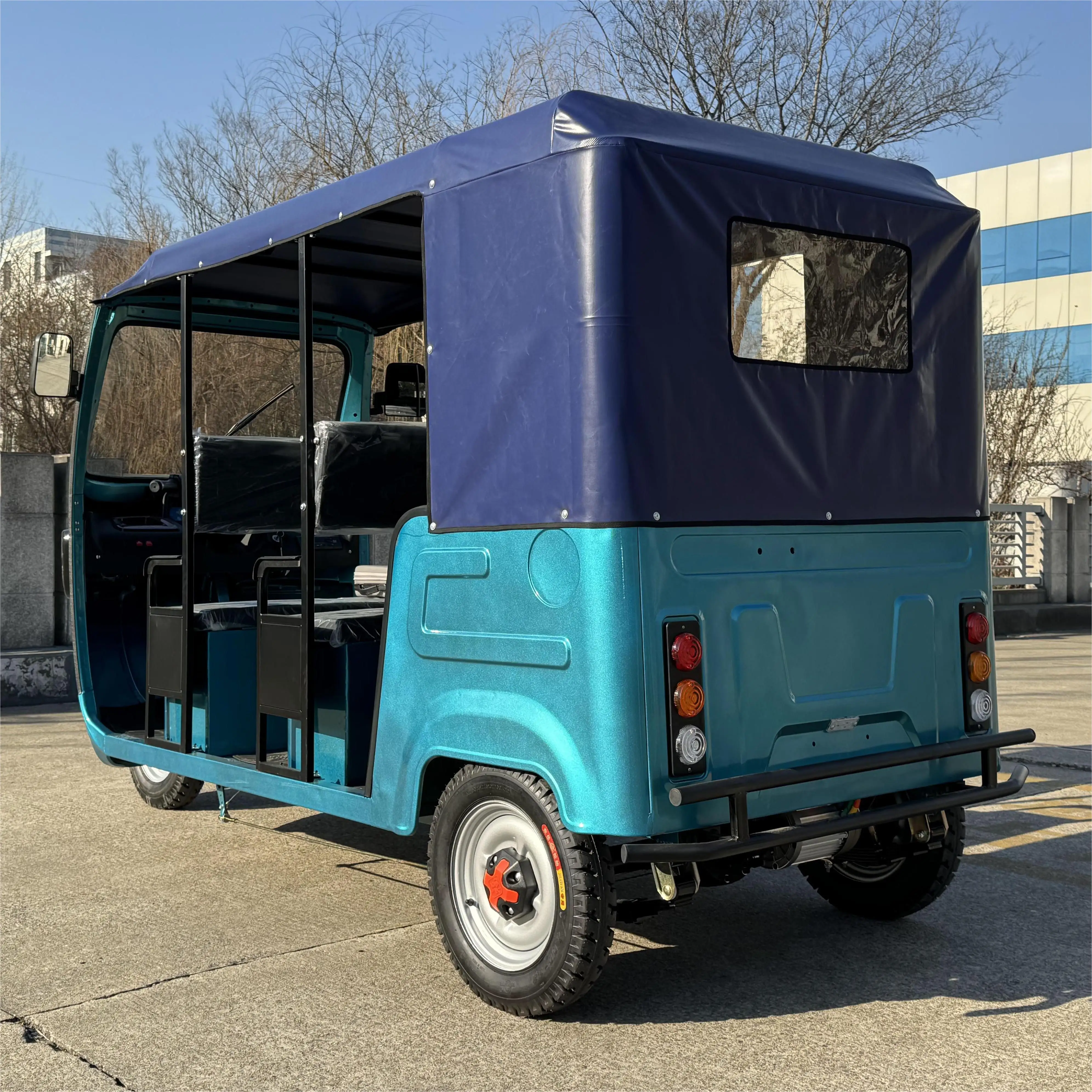 LB-ZK3WW трехколесный мотоцикл с кабиной мото-такси бензиновый велосипед TVS Tuk для взрослых и пассажиров