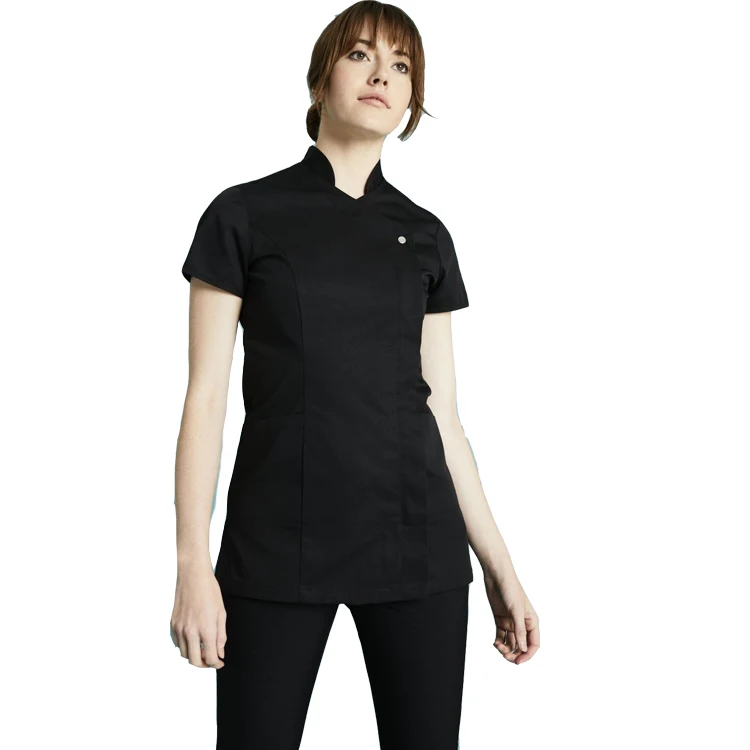 Hot Sale Doctor Uniforms Clinic Scrub Short Sleeve Tops Uniform