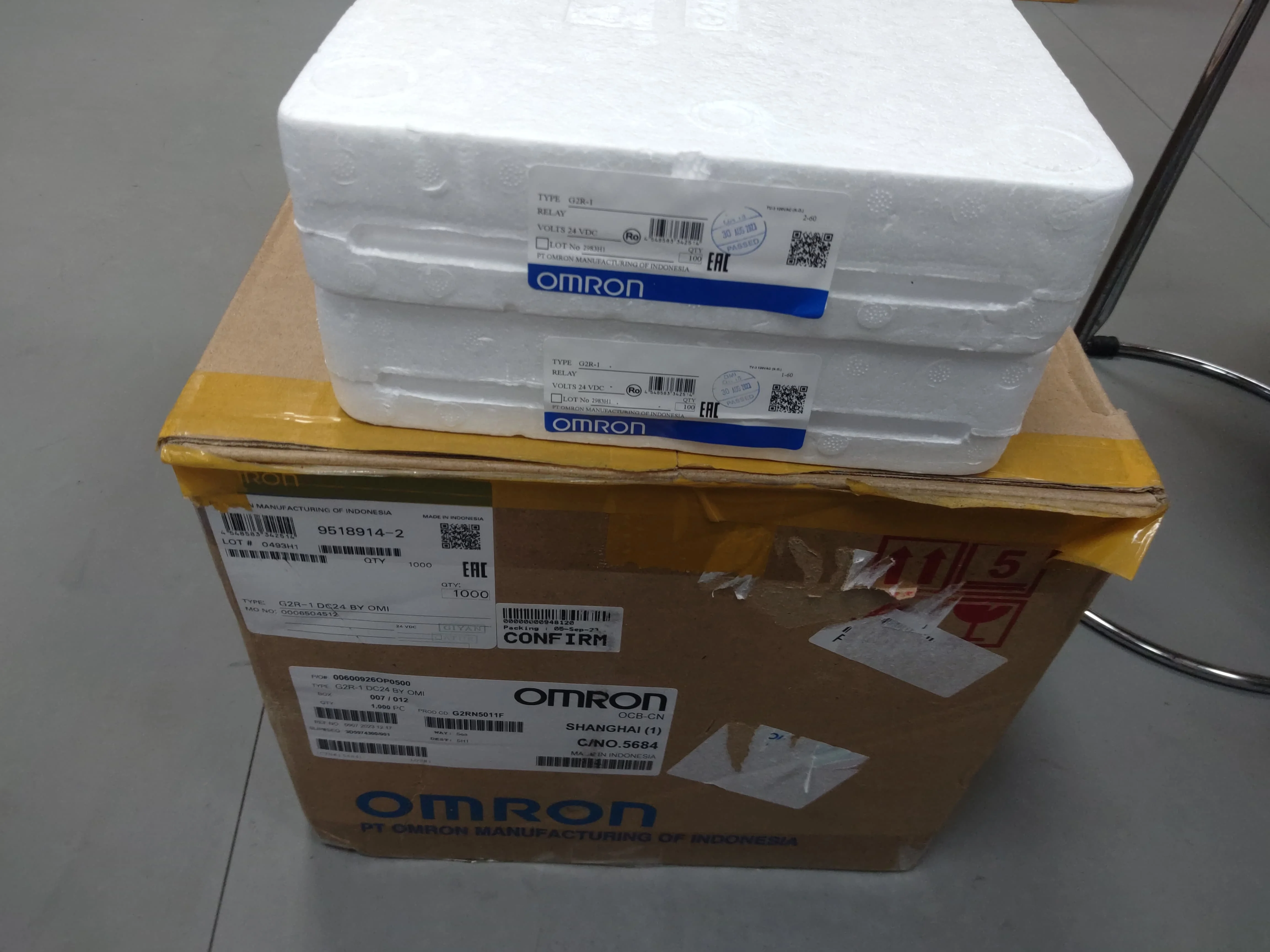 G2R-1-24VDC OLT новый оригинальный SPDT Ucoil 24VDC Icontacts max 10A 10A/250VAC G2R реле в наличии Горячая