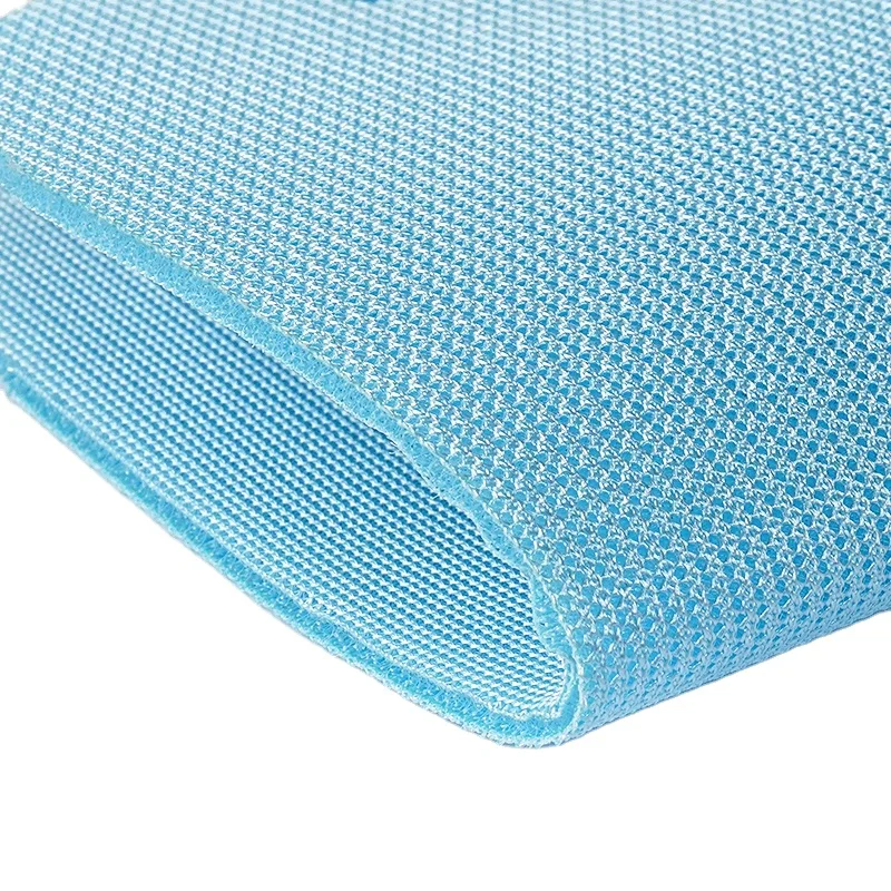 Заводская ткань Tecido Air Mesh, текстильное сырье, ткань 100% полиэстер, окрашенная пряжа, трикотажная простая основость, Товары в наличии