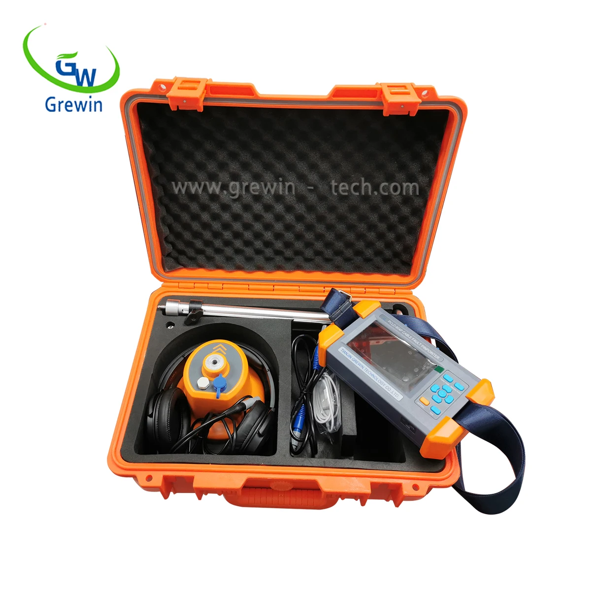 0.1m DC grounding pinpointing location acoustic magnetic power Cable Fault Locator