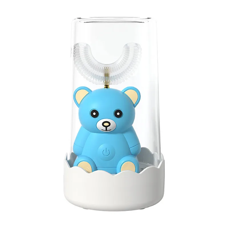 360 Degree Ultrasonic Toothbrush U Shape Electric 360 Sonic Electric Toothbrush, Children Electric Toothbrush U Shape