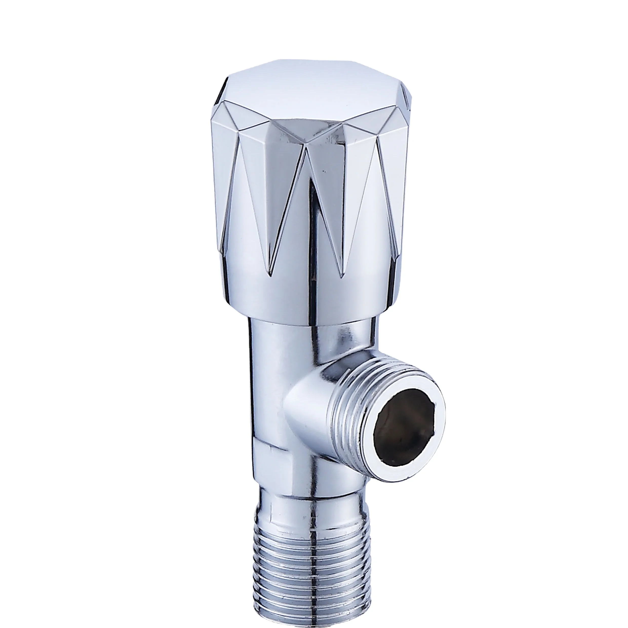 Popular Model Simple Low-key Style Round ABS Handle General Design Angle Valve