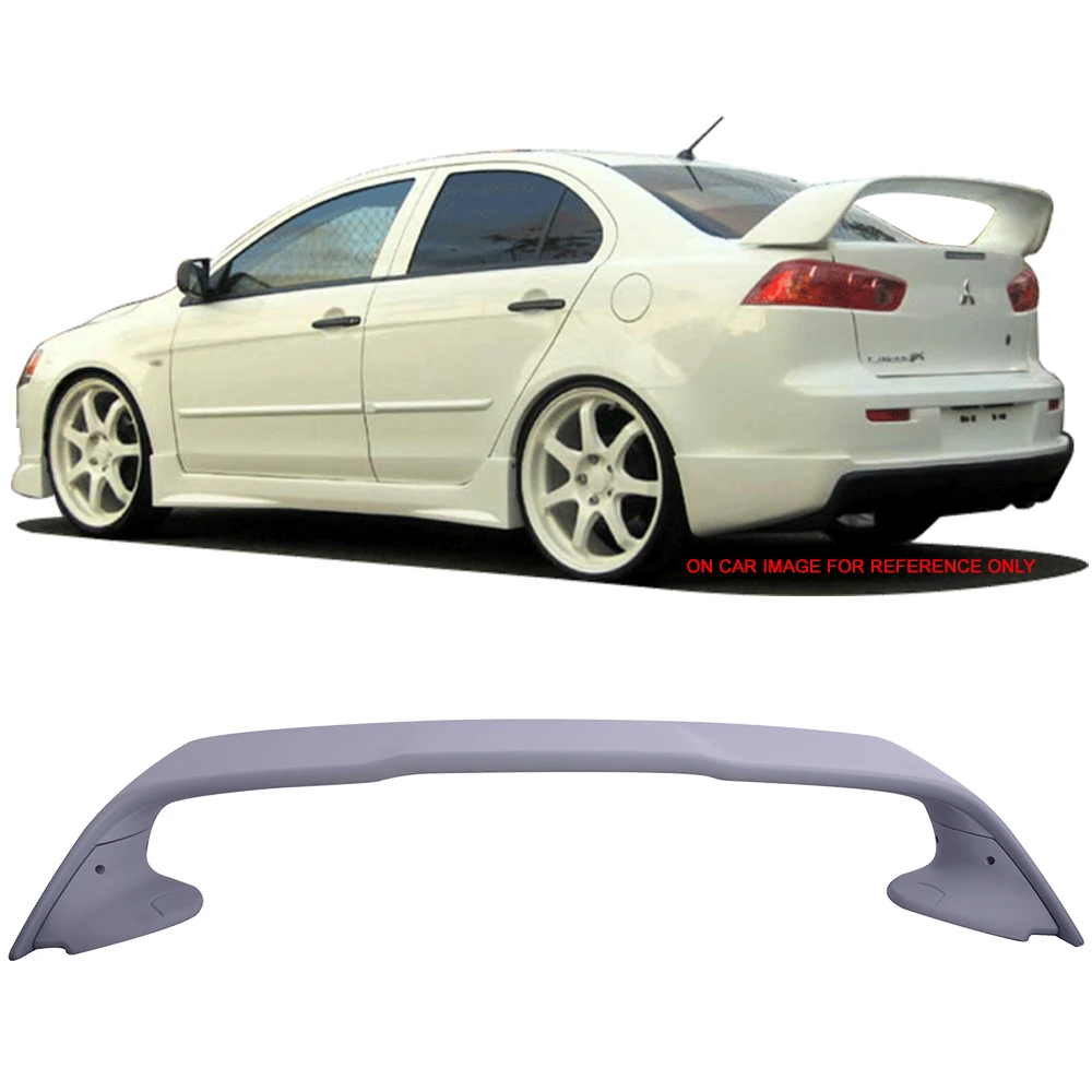 Спойлер крышки багажника EVO Style для 2008-2017 Mitsubishi Lancer