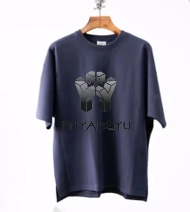 High quality Heavyweight 340G 100% cotton Oversized Drop Shoulder O-neckline short sleeve T-shirt custom t shirt