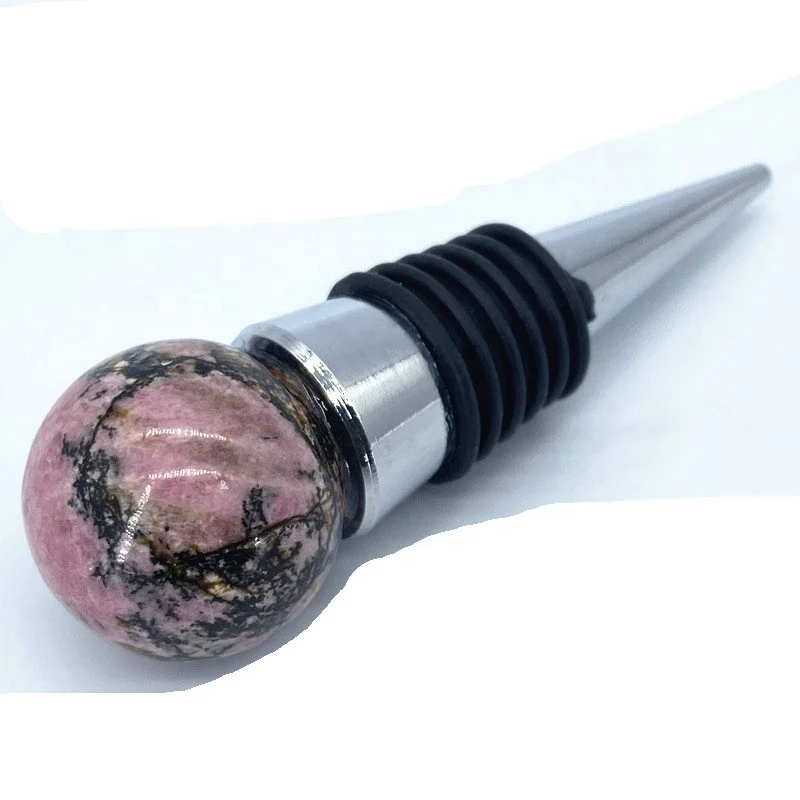 High quality wine corks Various crystal head red wine bottle stopper