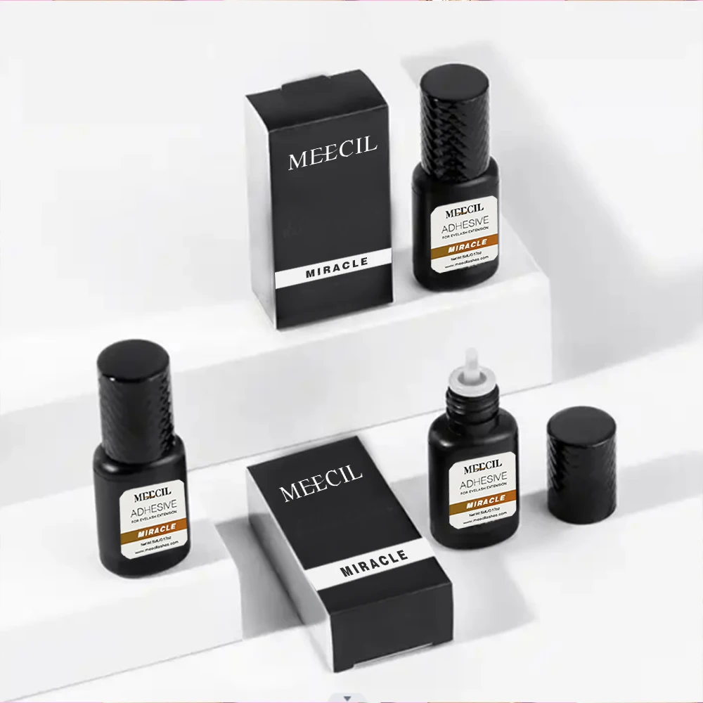 New Arrival make up Tools Mini Strip Eyelash Glue Adhesive 7g Black White color eye Lash Glue