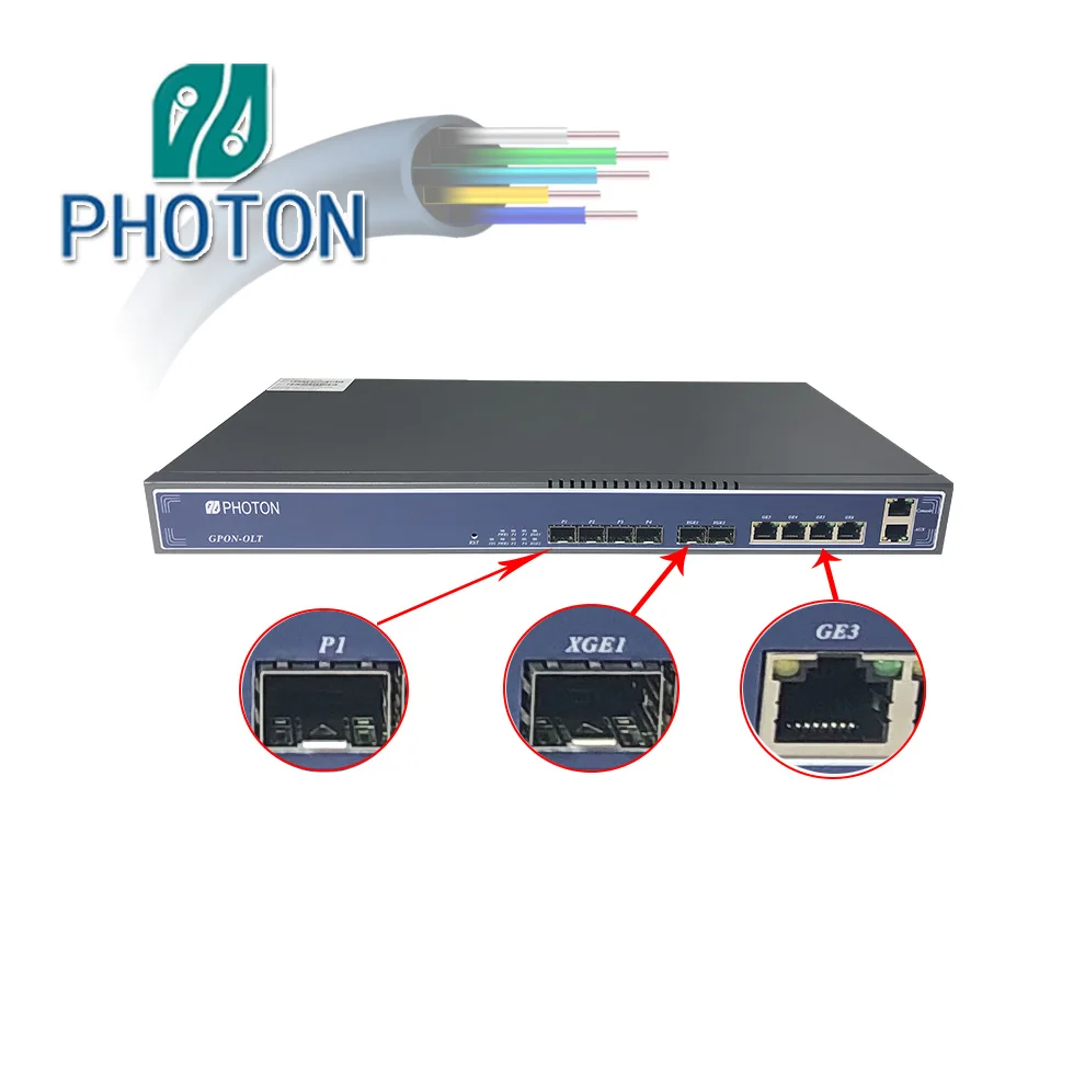 VSOL Fiber Optic L3 10G 4 Pon Port  OLT GPON 4 PORT