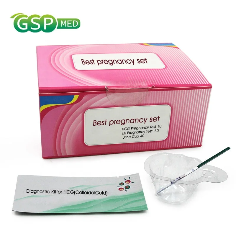 
HCG Urine Pregnancy Early Rapid One Step Test Strip OEM Pouch Packing Room Shelf Diagnosis Temperature MIU Origin Type Life FDA 