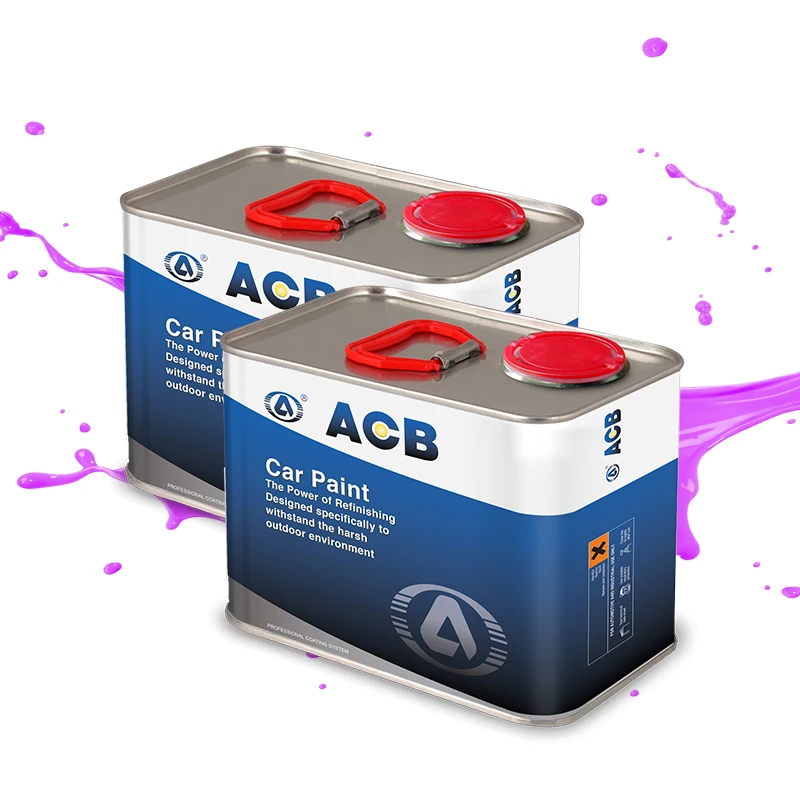 AK-101 Good Hardness and High Gloss 2k Clear Car Paint Manufacturer Provides Straightly Auto Paint