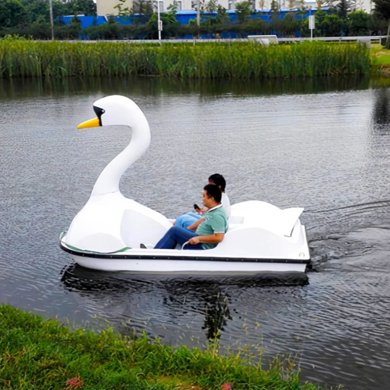 Прямая Продажа с завода хорошая цена для 2 человек водяной лебедь катер из стекловолокна