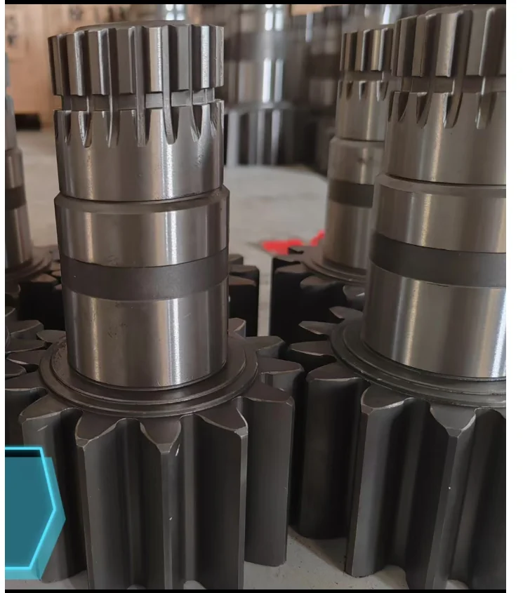 TB145 TB150 145 Takeuchi excavator Swing pinion 19T/16T shaft pinion 19 teeth 16 teeth drive shaft gear