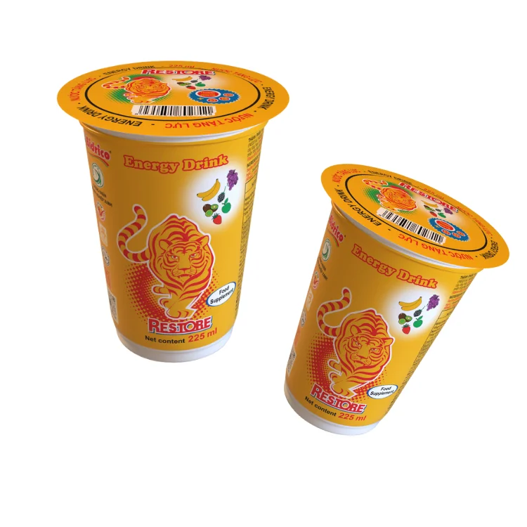 Bidrico Carbonated Energy Drink HACCP Certified Made in Vietnam OEM Service Soft Drink Sugar Additives Primary Ingredient Water