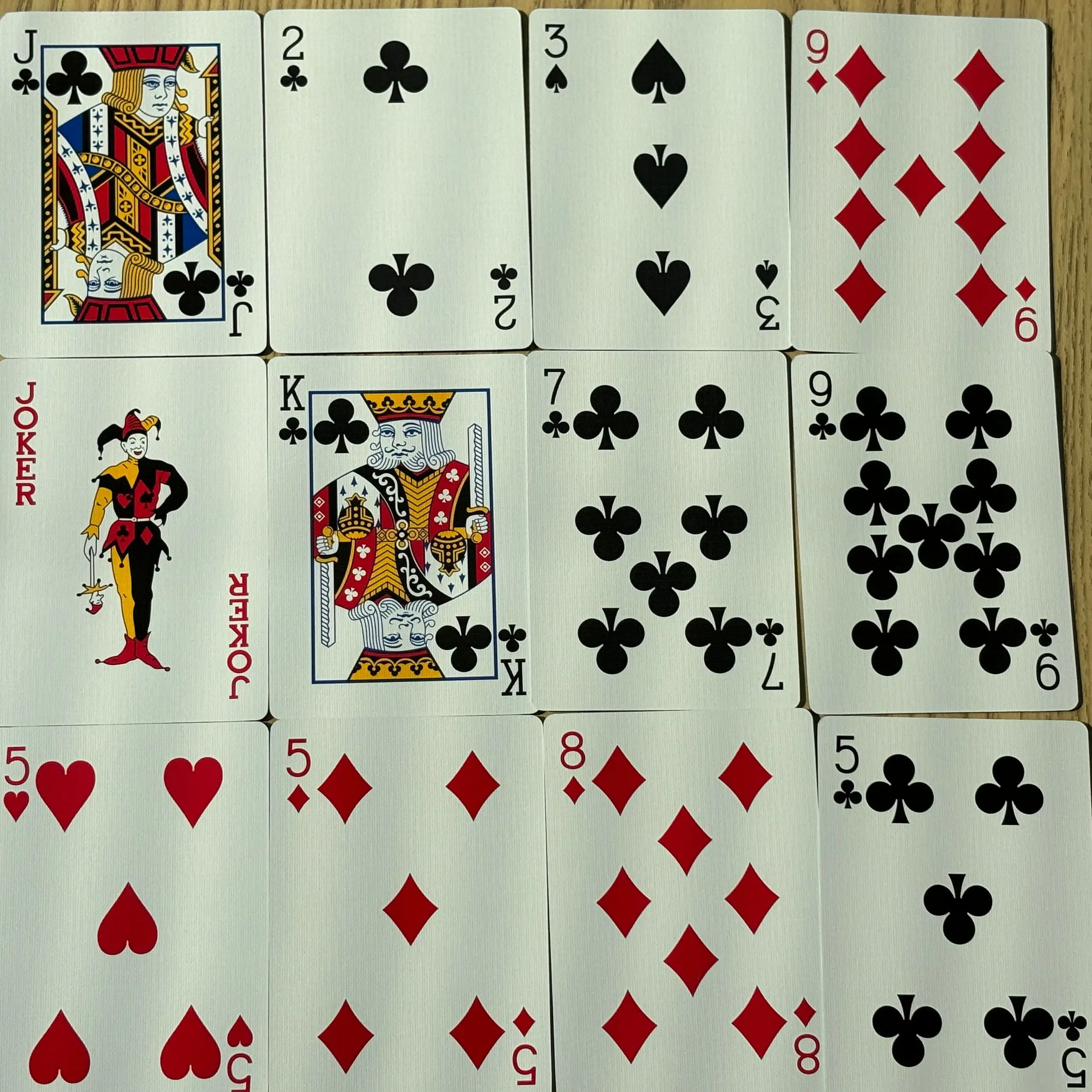 Printing Custom Game Cards Personalized Conversation Game Cards for Friends and Groups Paper Pvc Plastic Poker Playing Card