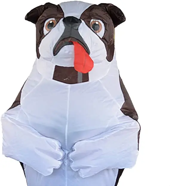 super september Adult Funny Dog Blow up Unique Animal Halloween Inflatable Costume