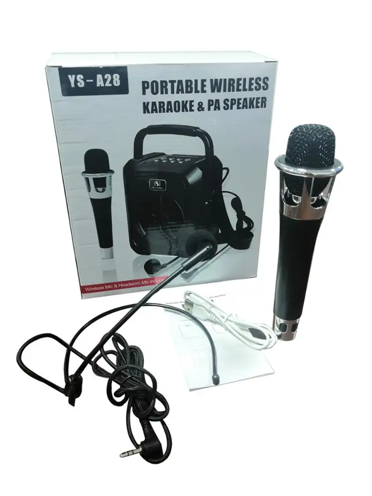 lightweight BT backpack speaker Support wireless USB and Micro SD (TF) card