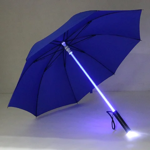 Umbrella With Led  Cars Umbrella  Rubber Plastic Colorful Shaft