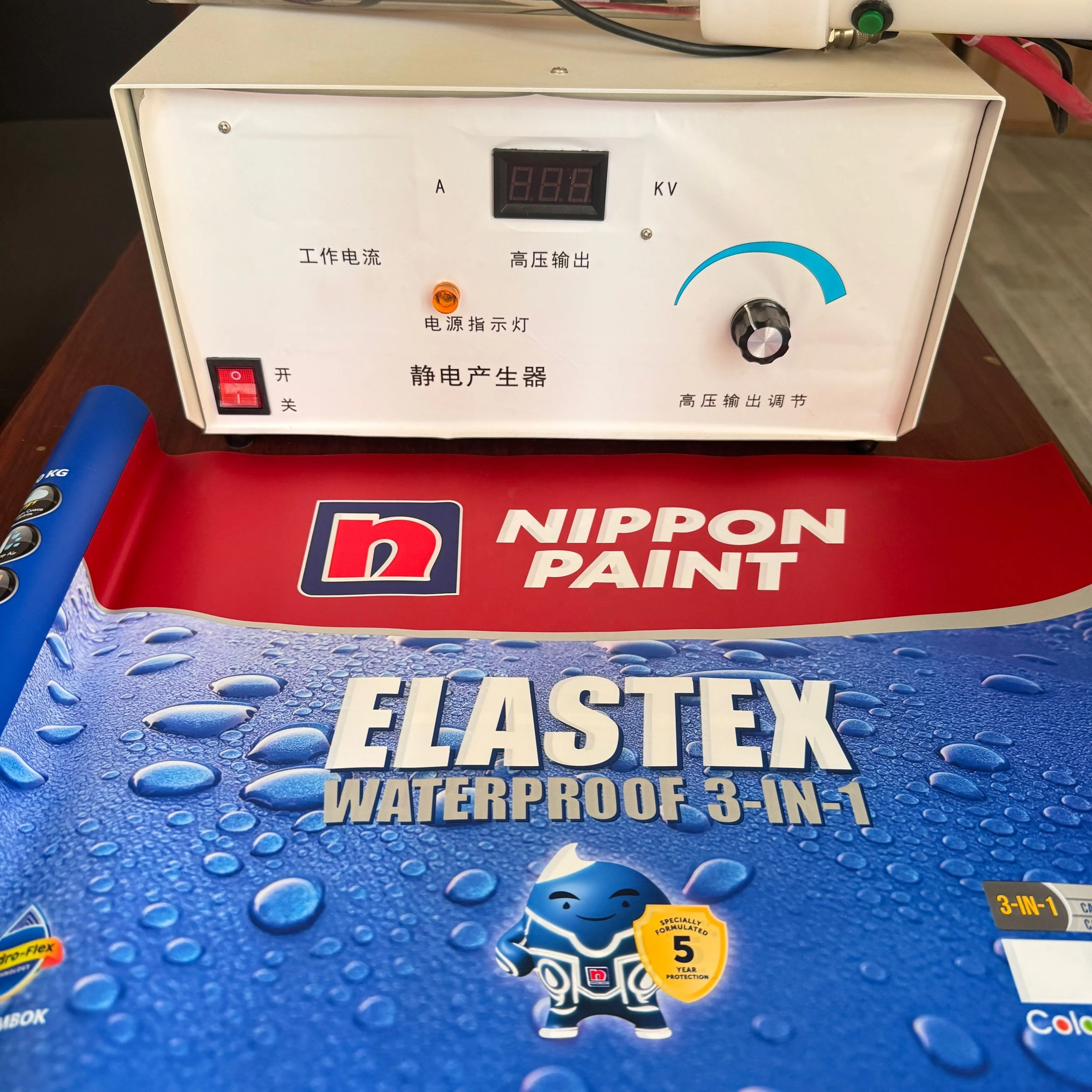 in mold label high voltage electrostatic generator used for clear label stickers