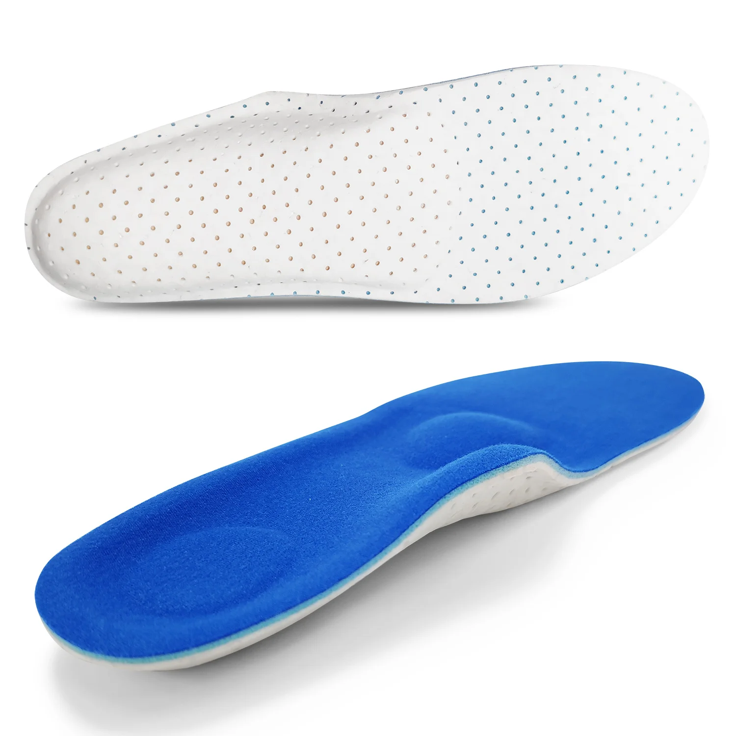 Eva Foam High Arch Support Cushion Boosted Sole Other Insoles Over Pronation Supination Pain Relief Orthotic Insoles