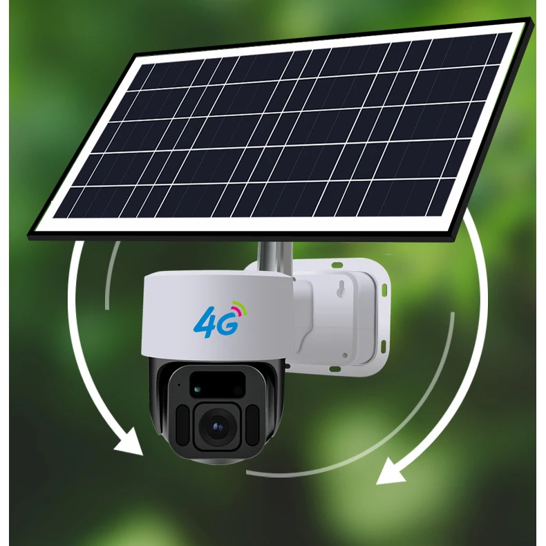 Long Life Battery Solar Panel Powered Smart Outdoor 1080P CCTV Wireless Surveillance WiFi Solar Security Network Camera