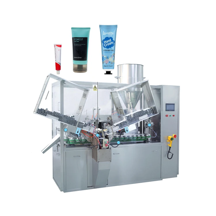 Inner Heating Type Toothpaste Tube Filling Sealing Machine Tube Filling Machine Equipment For Cosmetic Production Line