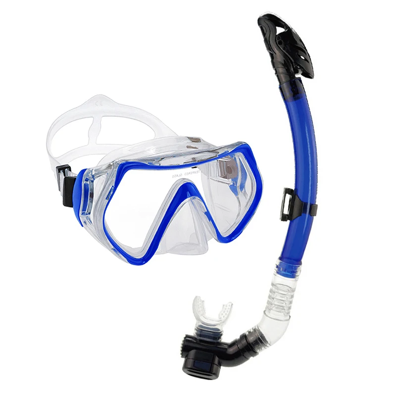 Custom Snorkels Sets Freediving Spear Fishing Mask Swimming Diving Goggles with Snorkel Set