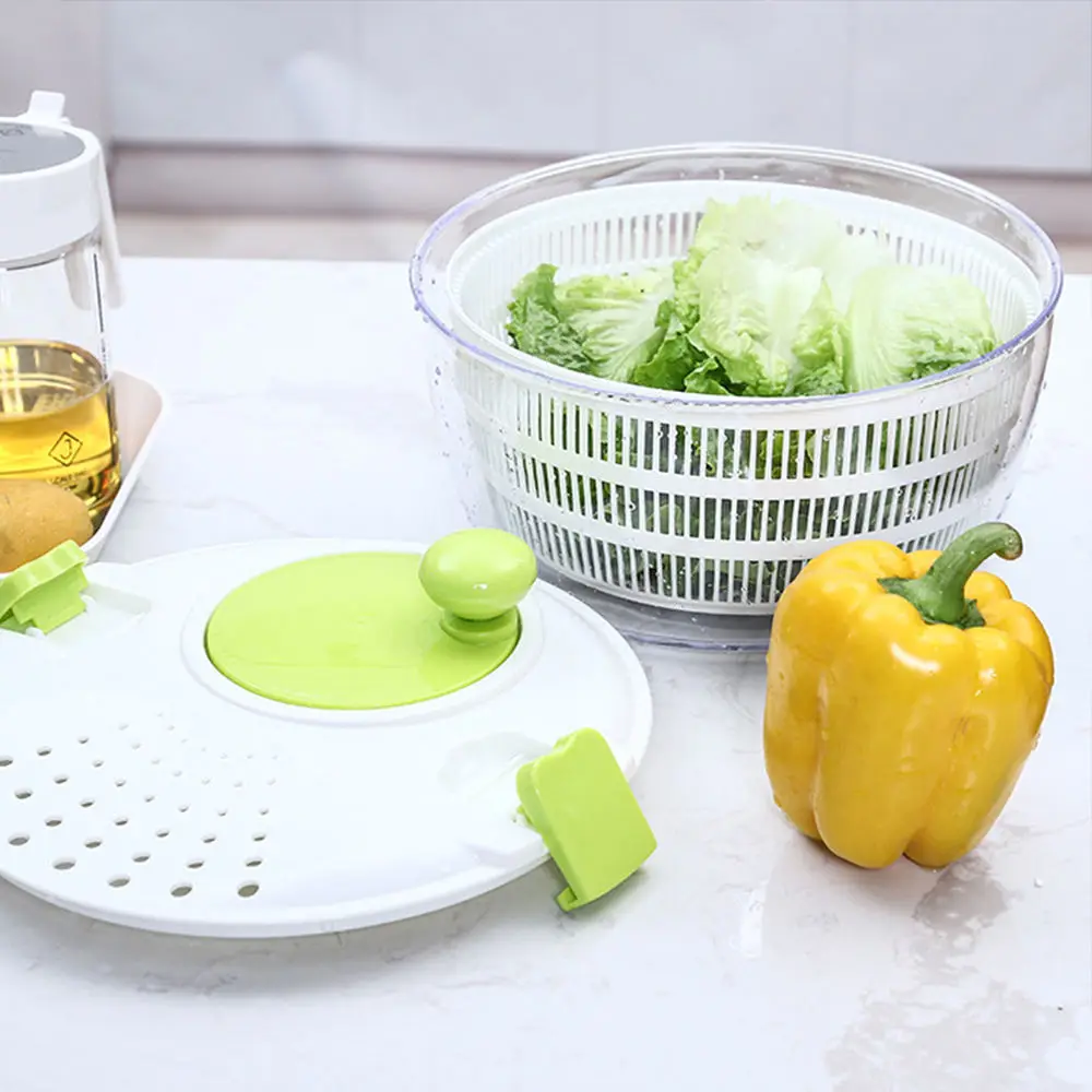 Vegetables Salad spinner Dryer Tool Multifunctional Manual Salad Spinner