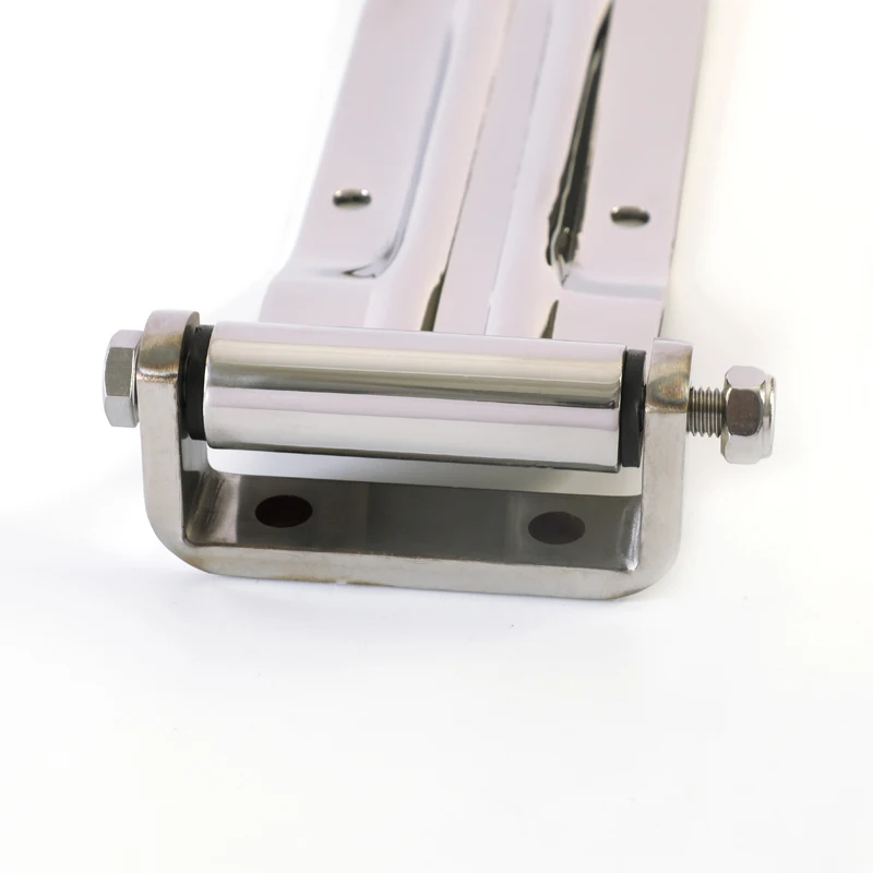 01116 Semi trailer truck dump body container door side rear hinge