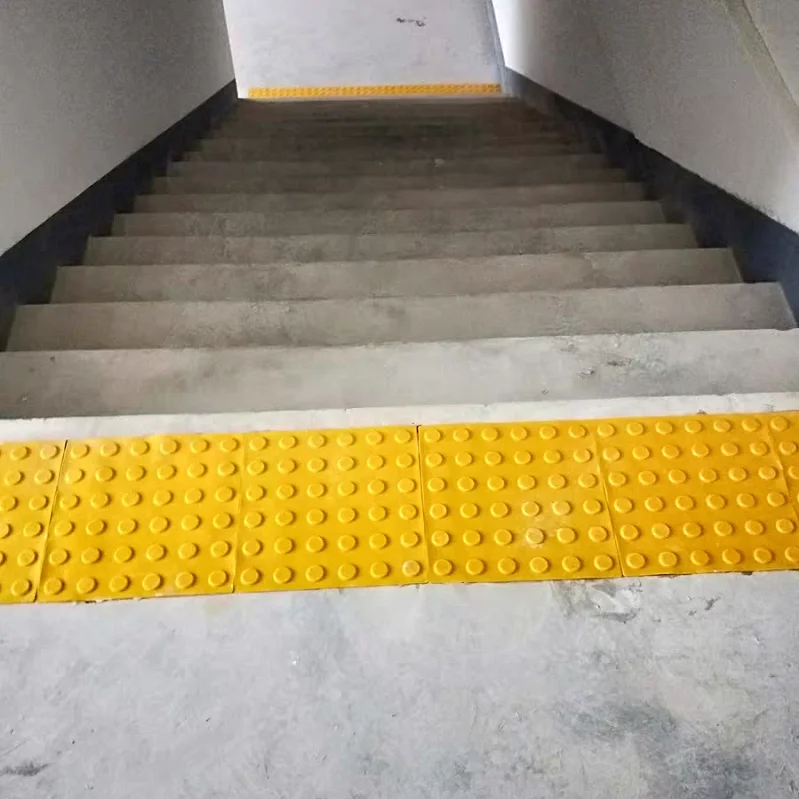 PVC truncated domes Tactile Paving Tile outdoor tactile tile for blind people