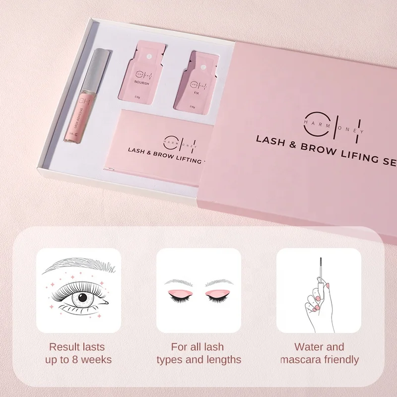 Good Quality fast Lash Lift Lotion Kit Popular Design Lash Perm Curler Kit Wholesale